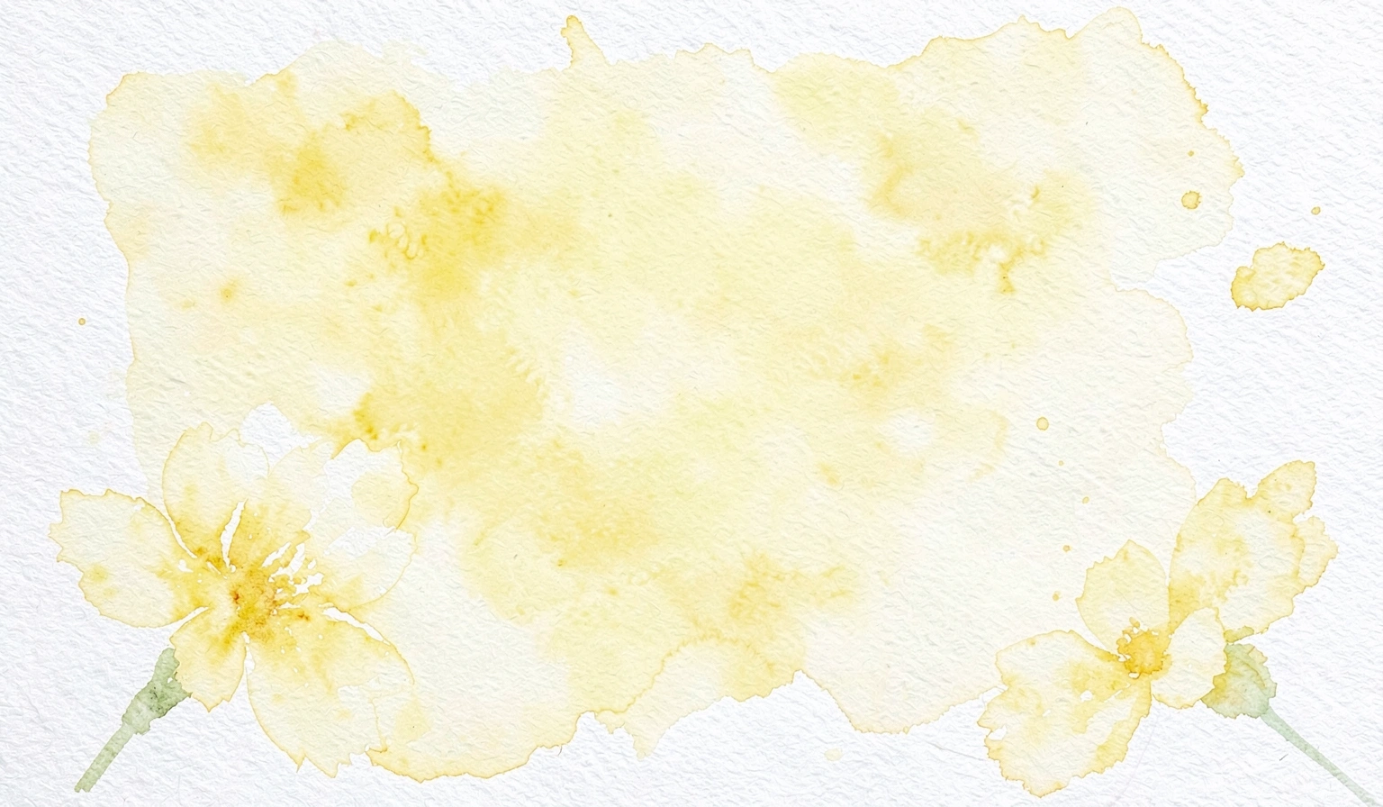 yellow background — watercolor 4 (free download)